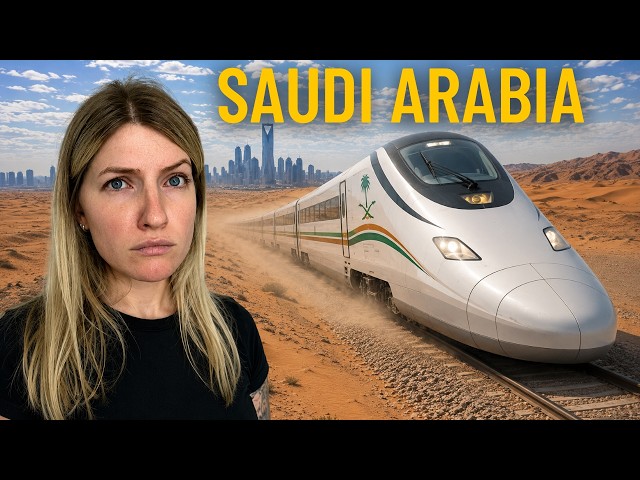 We Tried Saudi Arabia’s FIRST Bullet Train 🇸🇦 (Jeddah to Medina)