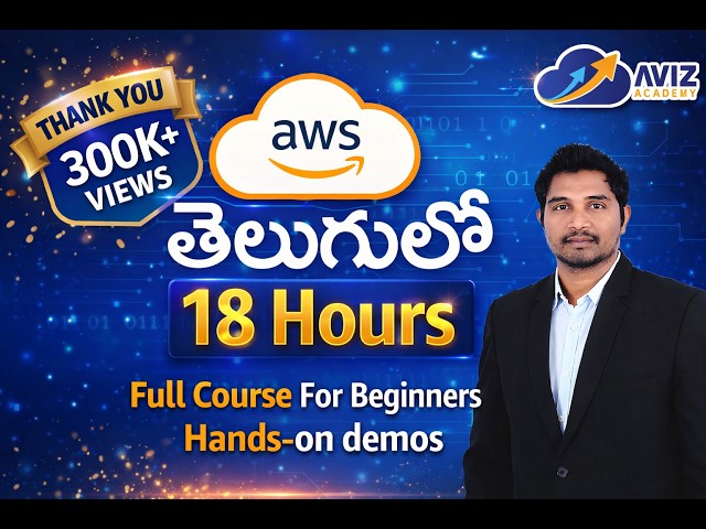 AWS Solutions Architect full course in Telugu: 18-Hour Comprehensive Tutorial Series