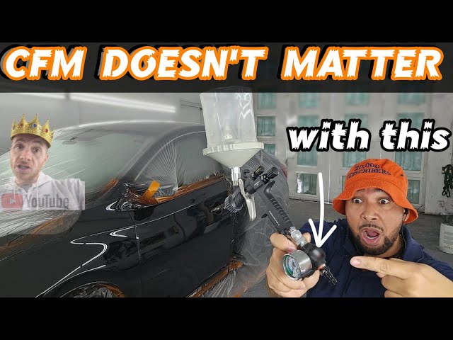 Small compressor? No more pressure drops 😱 😲  Meet the new king of the YouTube paint community 👑