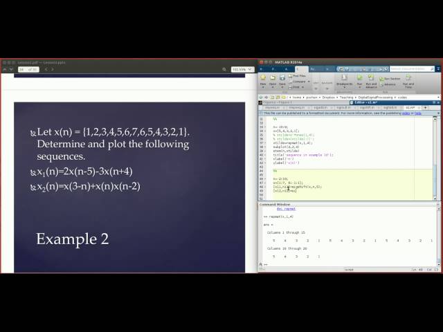 Digital Signal Processing Using Matlab 3 (Exercises for Basic Signals & Operations)