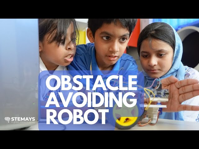 Obstacle Avoiding Robot by STEMAYS AI & Robotics Club