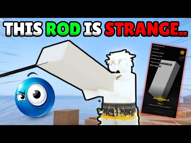 Obtaining the WEIRDEST Developer Rod in Fisch.. (PART ROD)