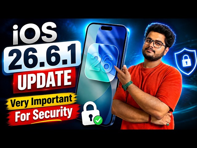 iPhone Software Update 26.6.1 | iPhone iOS 26 Update Features | iOS 26.6.1 Update Review