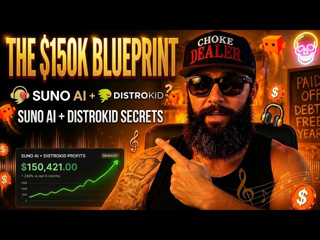 How I Made $150,000 With Suno AI & Distrokid, Apple, Itunes