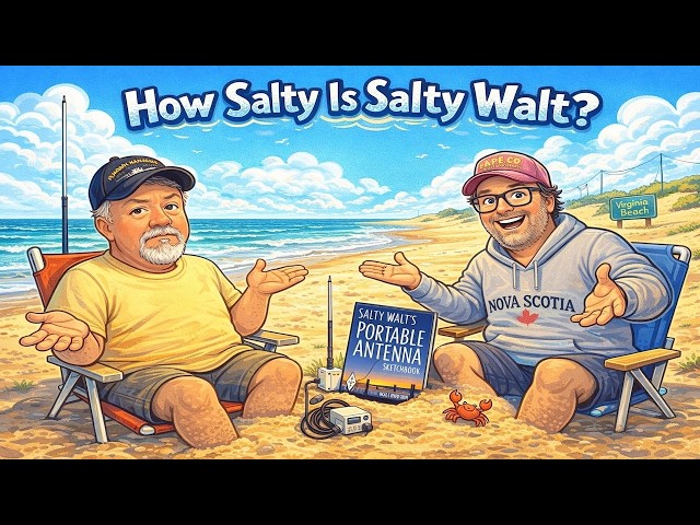 The Portable DXer: Mastering Propagation & Antennas with Salty Walt (K4OGO)
