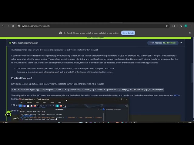 How JWT Authentication Works: Obtaining and Inspecting Tokens During an Authorised Web App Test