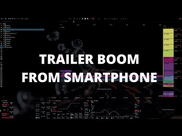Sound Design Tutorial: From Smartphone To Trailer Boom
