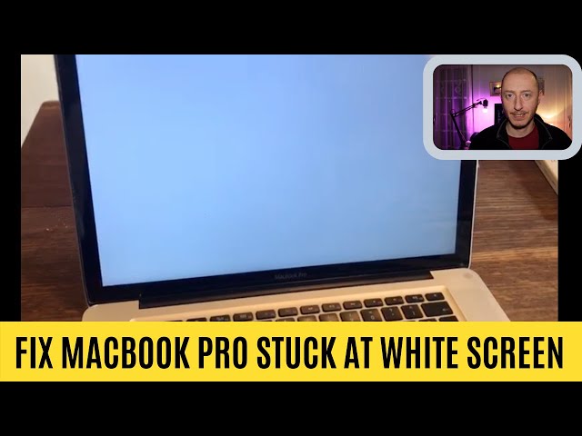 Fix macbook pro 2011-2012 booting stuck at white screen. When nothing else works!