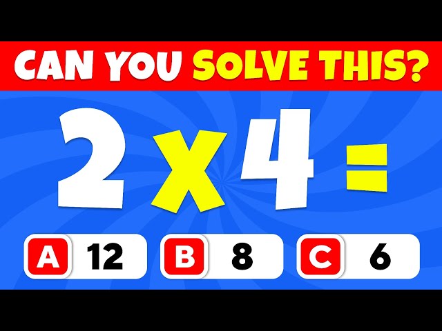 Can You Pass This Maths Quiz ...? ➗ ✖️ 🧠 | Easy, Hard, Impossible | Quiz Vault 