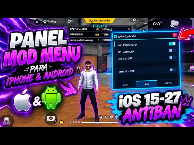 NUEVO AIMBOT 100% IOS GRATIS 😳🔥ANDROID & IPHONE FREE FIRE 2026