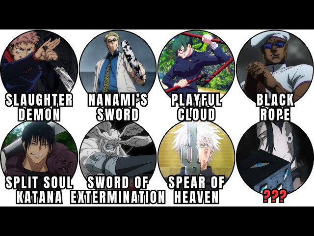 All 33 CURSED Tools in Jujutsu Kaisen Explained in 20 Minutes