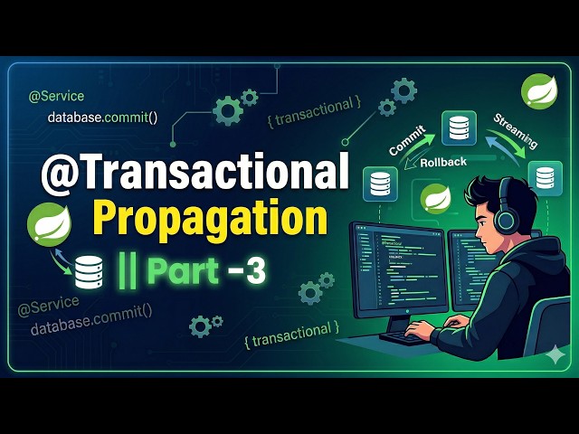 Part 3 || Master @Transactional Propagation in Spring Boot