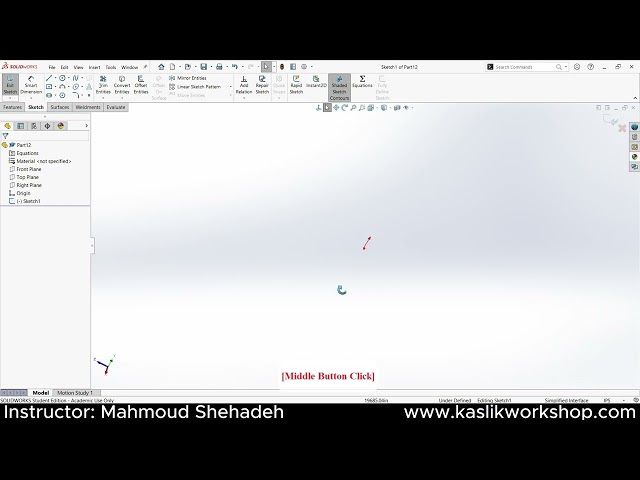 Introduction to Solid Works by Kaslik Workshop