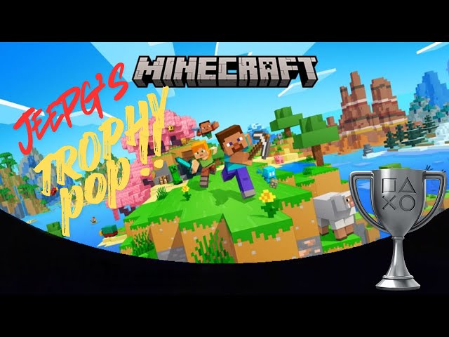 Trophy - PS5 - Minecraft - Cheating Death (SILVER) - JeePG's Streams