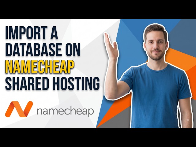 How To Import A Database On Namecheap Shared Hosting Using PhpMyAdmin (Simple Guide)