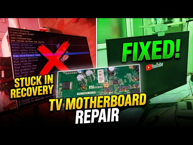 Mi TV Stuck on Recovery Mode? L43M6 & L43M5 Easy Fix!
