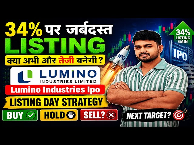 Lumino Industries IPO | Lumino IPO Listing Day Strategy | Lumino IPO Buy, Hold & Sell?