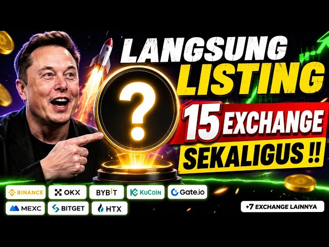GILAAAA ! Langsung Listing 15 Exchange Sekaligus Token Ini