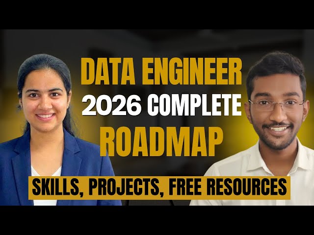 Crack Data Engineer Role in 2026 (Free Resources,Skills, Projects)