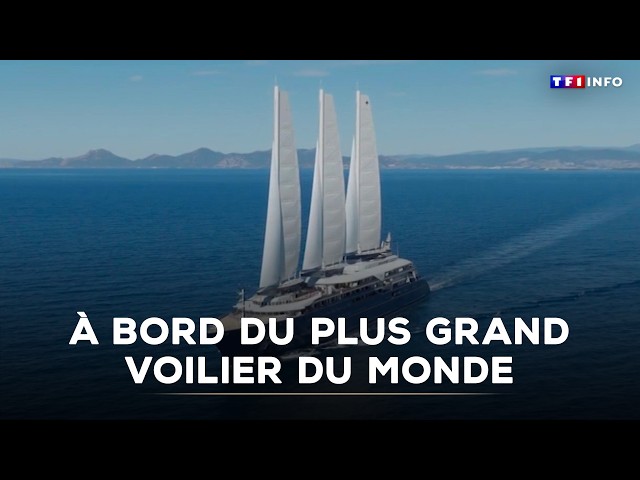 On board the world's largest sailing ship | TF1 INFO