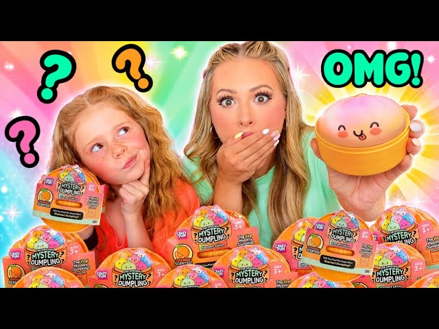 RAINBOW SORBET DUMPLING UNBOXING 🤭🍧 #unboxing #satisfying #dumplings #viral #trending #mystery