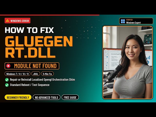 Fix gluegen-rt.dll Java Error!