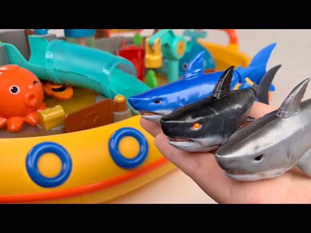 [🐰toy asmr🐰] Zuru Robo Alive Shark & Aquarium Playset ASMR Satisfying with Unboxing | Review Toys