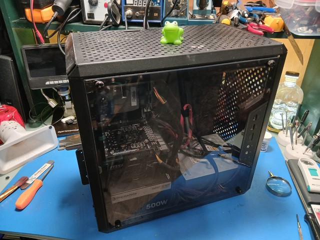 electronics #vlog.10/1/2026 (pc clean repair.)  #pc  #computer #computerrepair