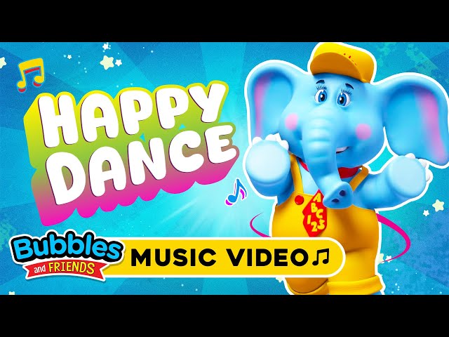 Happy Dance | Bubbles & Friends | Brain Break | Dance For Kids