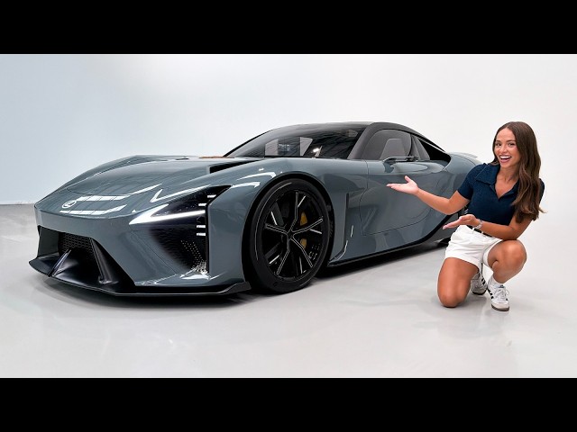 New Lexus LFA Concept comes with a drone!