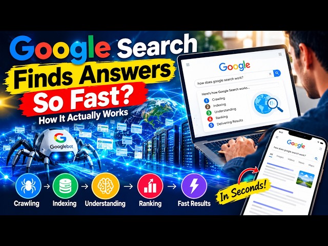 How Google Finds Answers So Fast — Explained in 5 Minutes  — How Google Search Actually Works