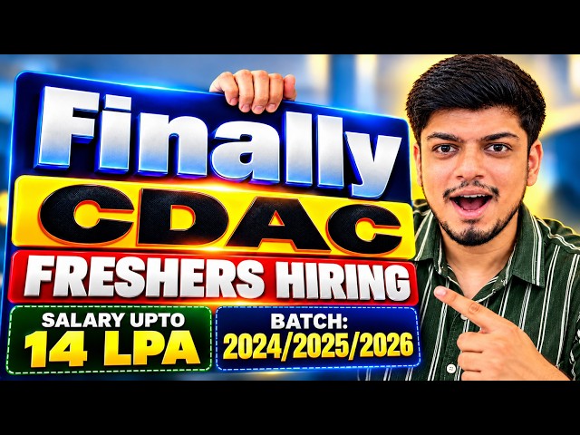 HCLTech & CDAC India Biggest Hiring | Aero Freshers Hiring | Off Campus Drive 2026-2022
