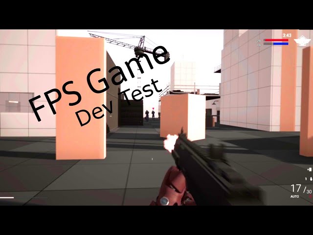 I'M REALLY LIKING THIS GAME!!| FPS Game dev test