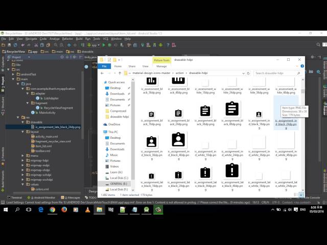 [Android-Tutorials] RecyclerView with CardView for Beginner 1