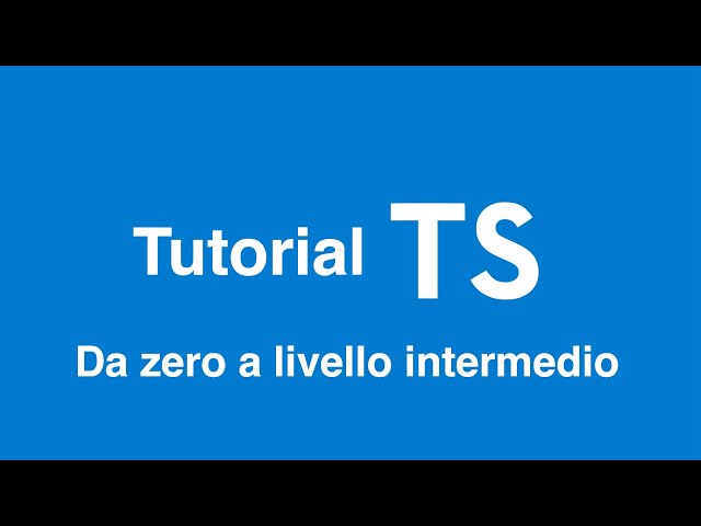 Le Classi in TypeScript