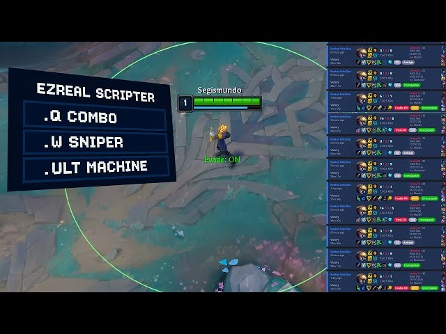 SCRIPTING EZREAL GOES FULL AIMBOT MODE 🎯 YOU CAN’T DODGE THIS   KDA 20⧸7⧸12