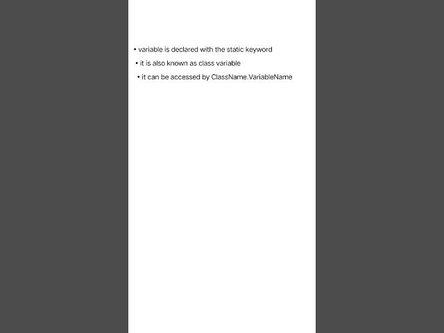 Static Variable| Java | Telugu #javaee #careerguidance