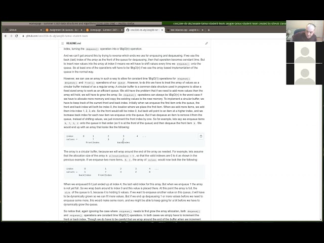 COSC 2336 Hack-a-thon session Wednesday 06/30/2021