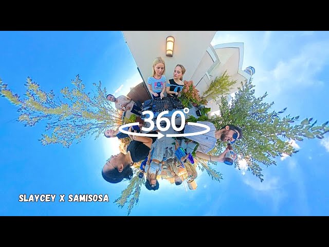 [360°] Dancey House Mix on a Rooftop in East Village | Slaycey x Samisosa