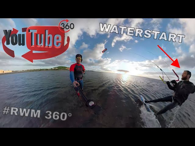 360° VR Kitesurf Vlog - ZOOM SUR le WATERSTART KITESURF  _ 360° GoPro Fusion vidéo _ LAB TV