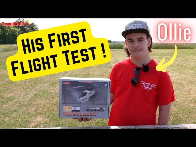 Ollie's 1st Flight Test ! RC Era C129 V2 READY and EASY TO FLY AUTO-3D Aerobatic RC Helicopter