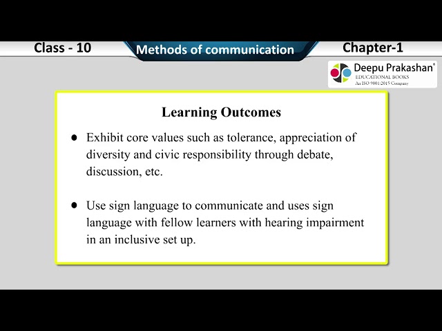 Chapter-1 Tools of Communication