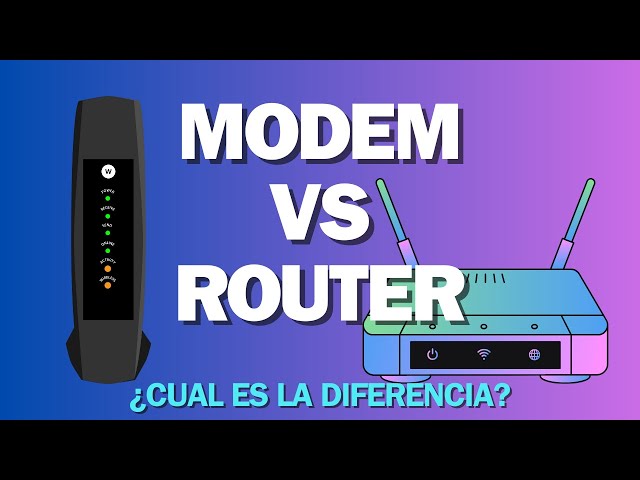 Modem vs  Router - ¿Cuál es la diferencia?