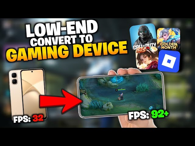 Boost FPS in All Games by Forcing Max CPU Performance (No Root) 🔥