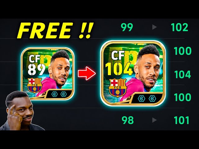 Daily Game Free Epic Pierre-Emerick Aubameyang Best Training Guide🔥eFootball 2027 🥶 