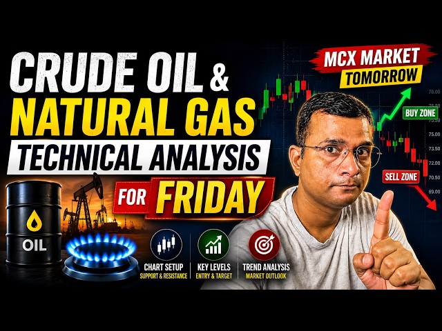 Crude Oil & Natural Gas Technical Analysis For Tuesday | MCX Market Tomorrow