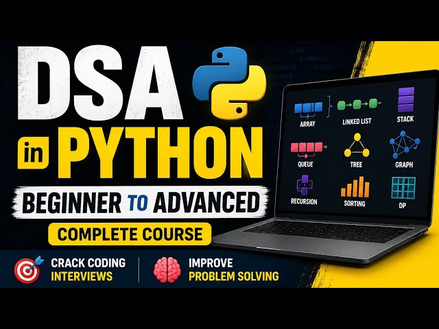 🔴Day 7 - DSA IN PYTHON LIVE | HASHING | dsa in python full course | Developer Shaurya