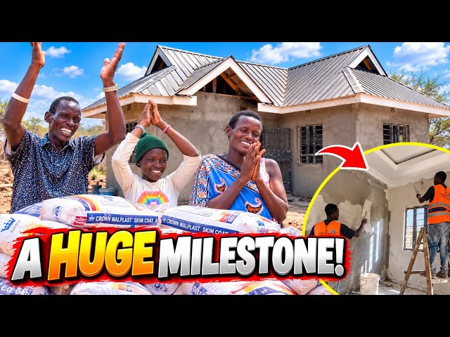 A HUGE Milestone! 😭❤️ We Finally Started Skim Coating Their Dream House🙏