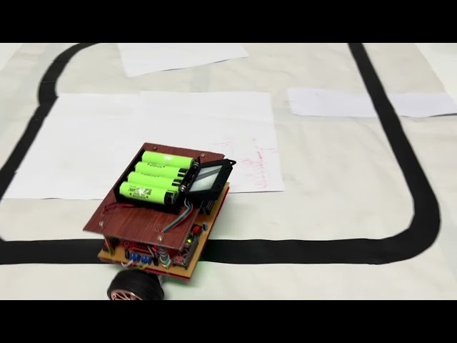 Robot balancing follow line using camera husky len