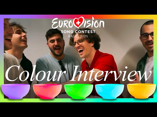 Napa - Deslocado | THE COLOUR INTERVIEW | Portugal Eurovision 2025 Semi - Final 1